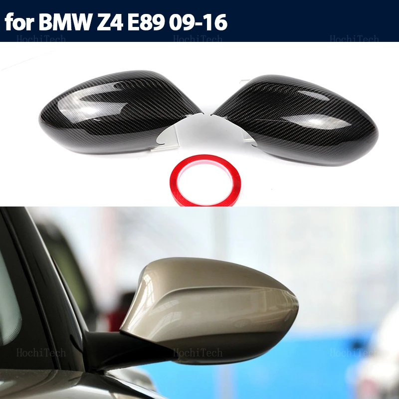 

Real Carbon Fiber Rearview Mirror Cap Wing Side Mirror Cover Fit For BMW Z4 E89 sDrive 20i 23i 28i 30i 35i sDrive35is 2009-2016