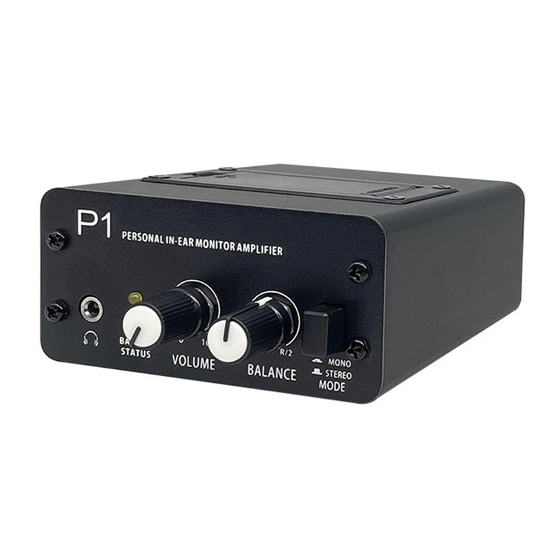 P1 Headphone Monitor Headphones Preamplifier Earphones Amplifier Amp With XLR Inputs 6.35 Output Audio Amp