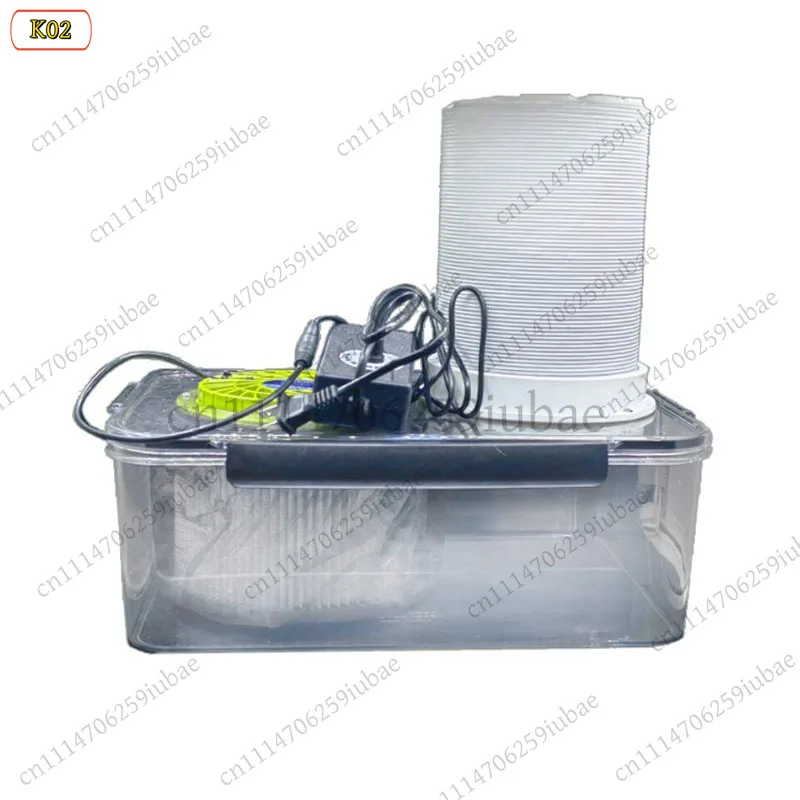 Desktop Dust Collector Vacuum for Miniature Carving Engraving, Quiet High Suction Woodworking Accessory