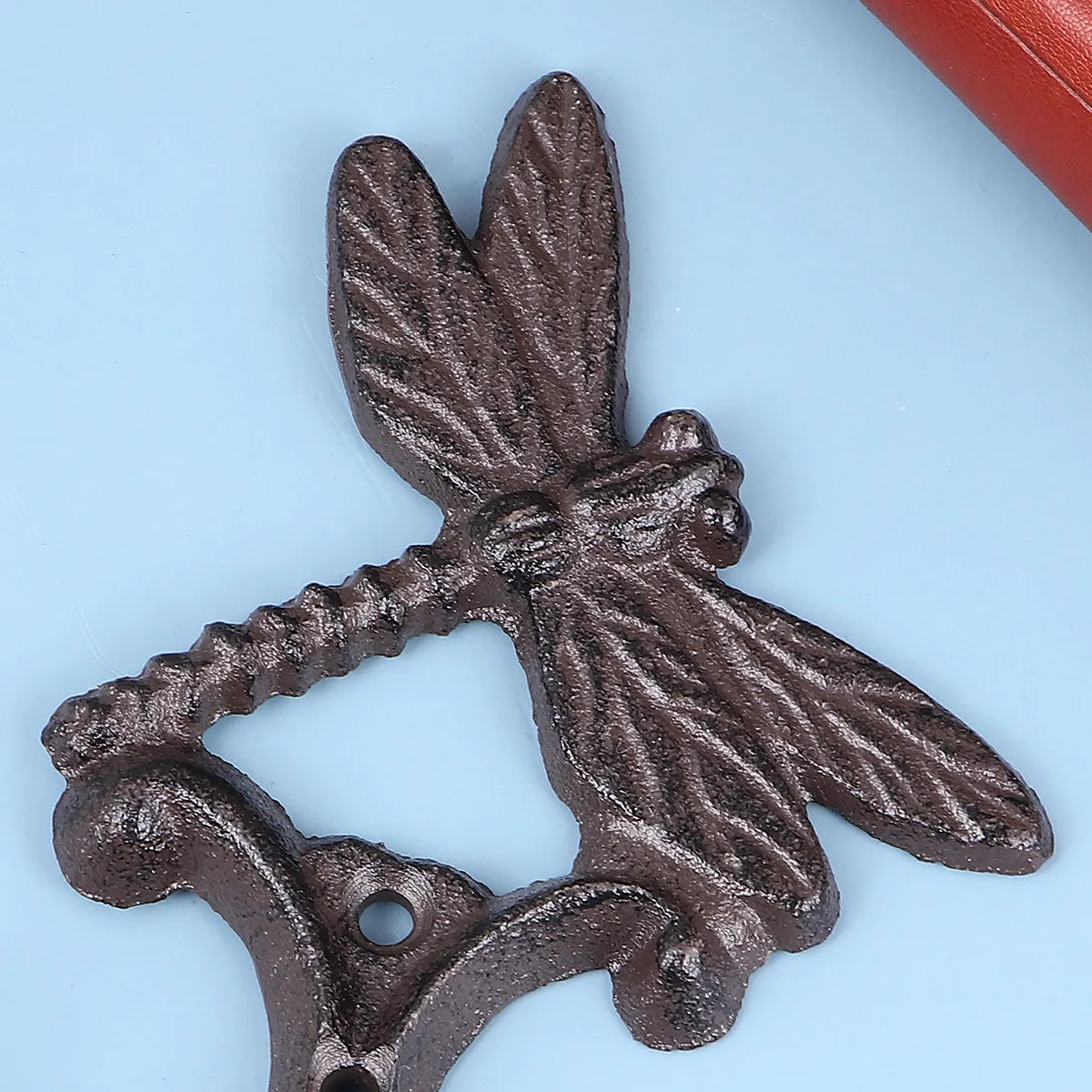 1Pcs Premium Iron Animal Design Wall Hook Decorative Coat Hanger for Living Room Hallway Entryway Small Items Storage Vintage