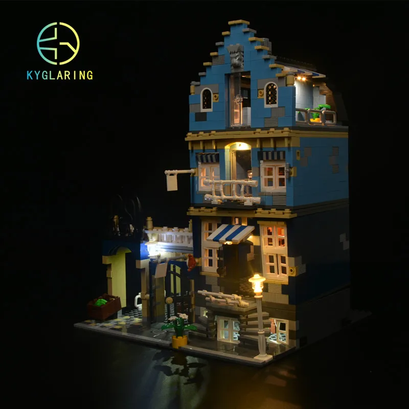 

Kyglaring LED light kit for 10190 and 15007 Market street factory Model Blocks Not Included Building Blocks