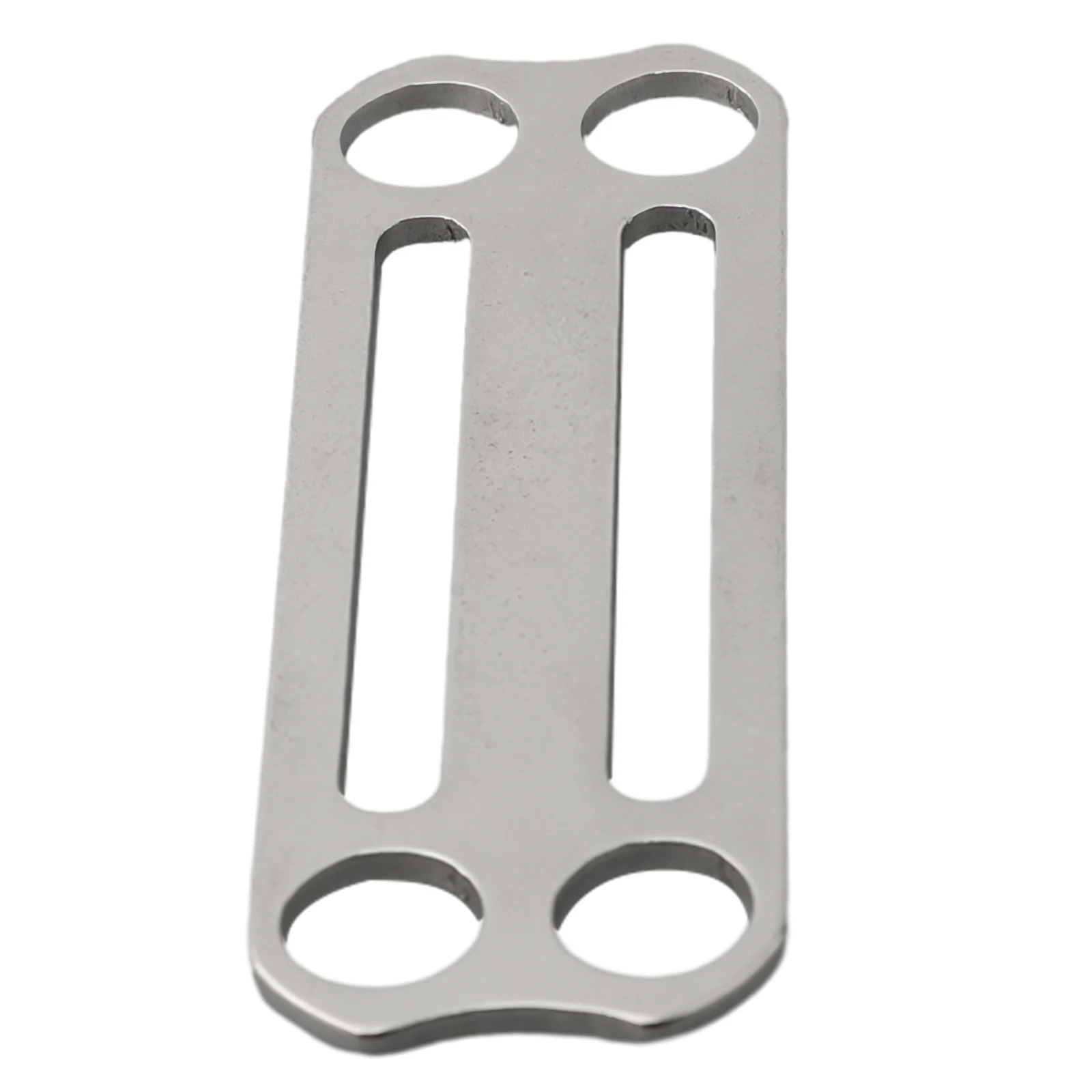 Hot Sale New Practical Slide Keeper Replacement 1 Pc Retainer Stopper Scuba Dive Silver Stainless Steel 85*28*2mm