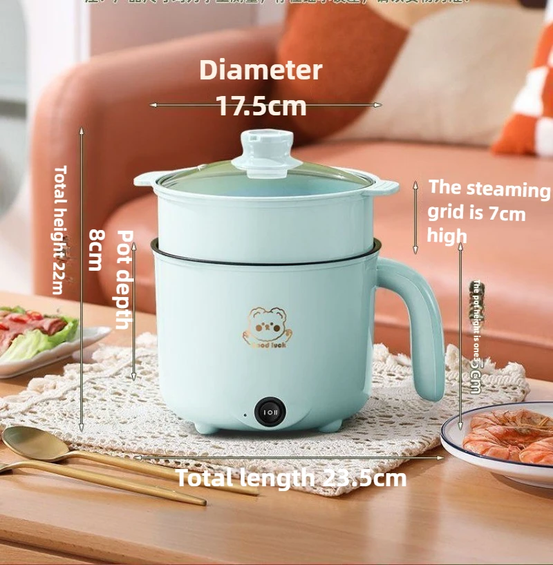 450W 완전 자동 요리 통합 밥솥 가정용 전기 냄비는 라이너에 달라 붙지 않습니다. 간단한 조작 밥솥