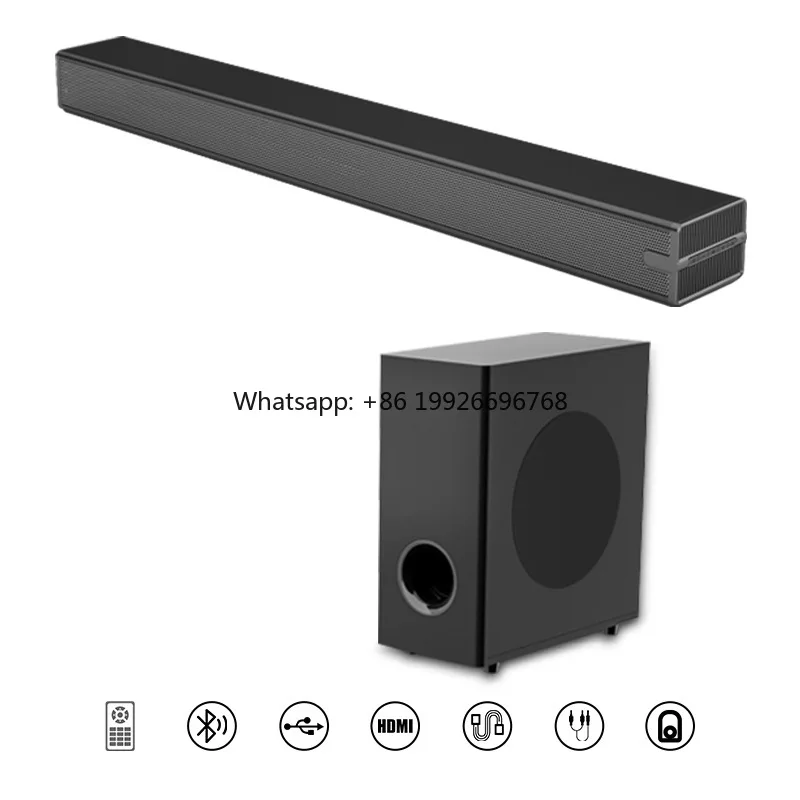 

Wireless Sound Bar Theater Soundbar Barra De Sonido 5.1 SPDIF AUX Subwoofer TV Speaker Home Theatre System manufacturer
