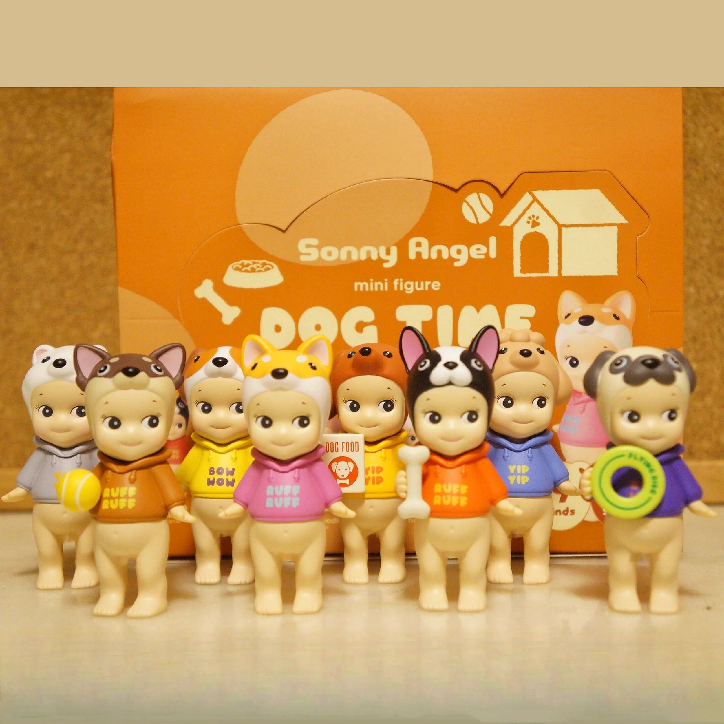 

Sonny Angel Dog Time Series Mini Figure Blind Box Cute Anime Doll Model Collect Decoration Children Toy Mystery Box Gift
