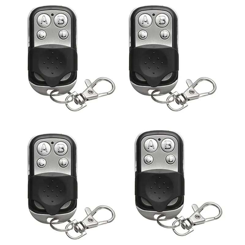 【Y19A】Garage Door Opener Remote 4CH 433.92Mhz 4Pcs Universal Remote Control For Liftmaster Chamberlain Craftsman Mhz