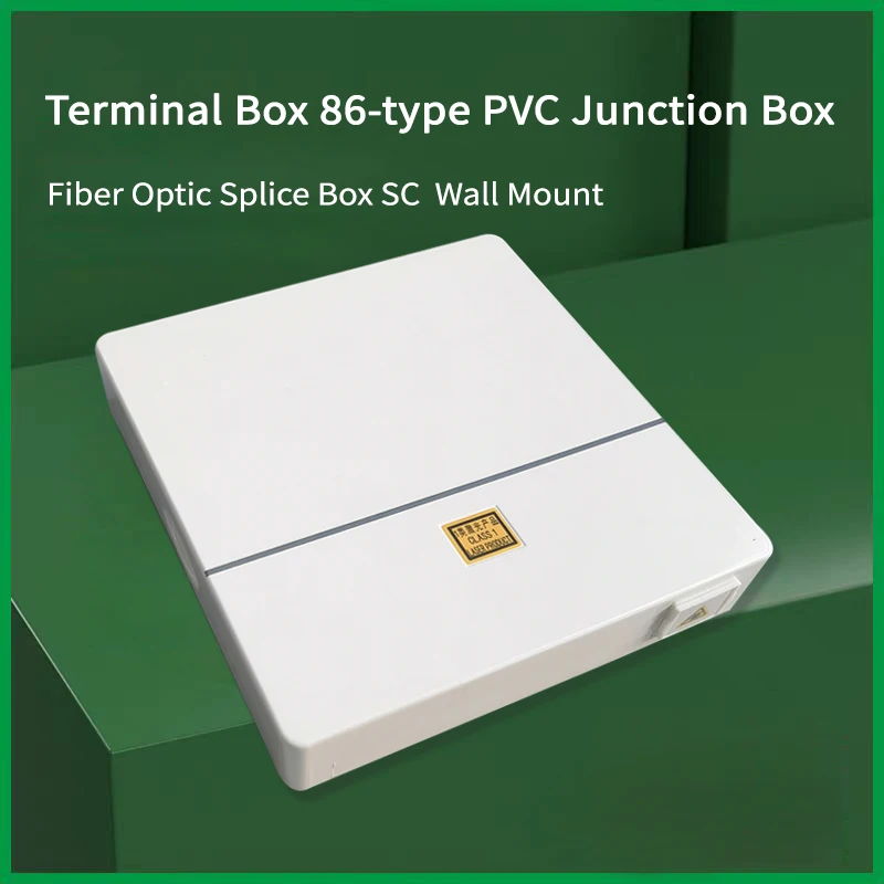 

Fiber Combination 86 Information Panels 1-Core FTTH Fiber Panel Fiber Optical Terminal Junction Box Network Cable Socket SC