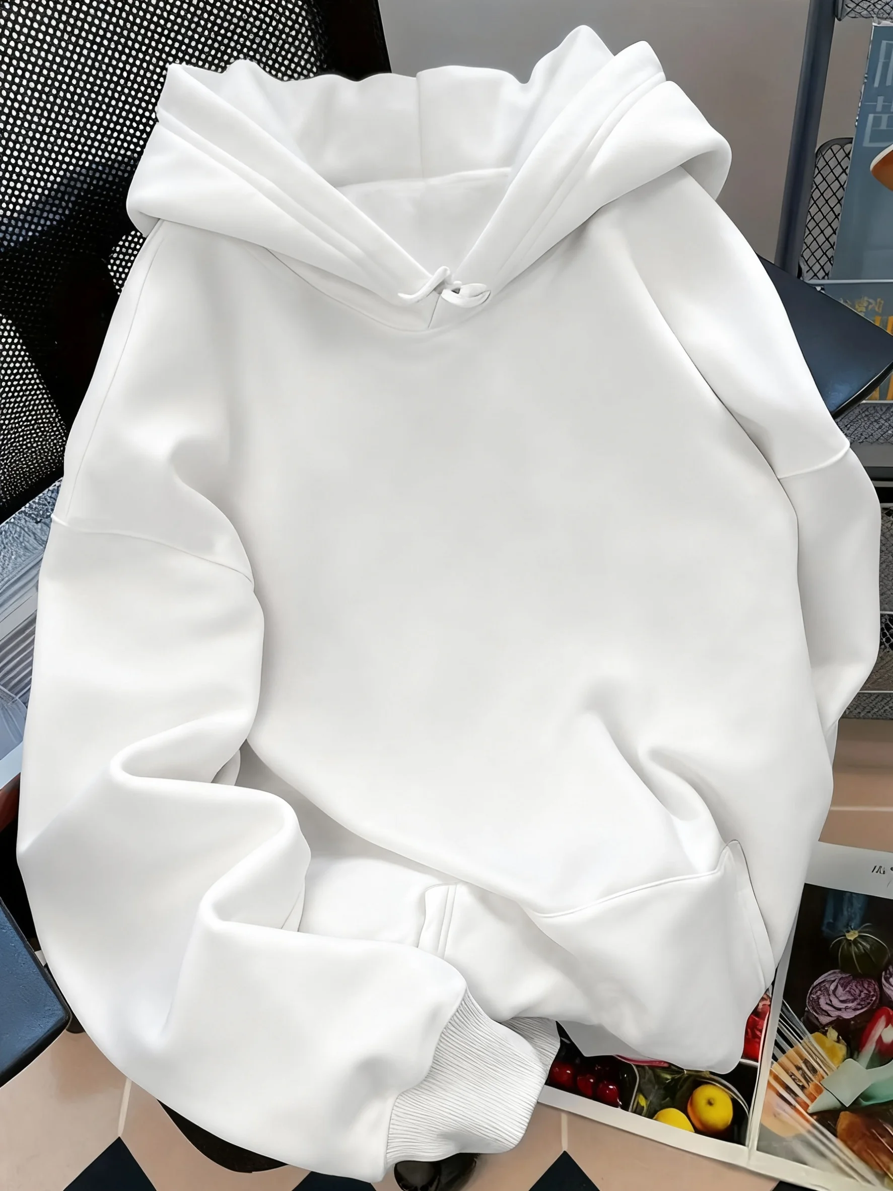 Vintage Women's Hoodie, Autumn Women's Western Bull Graphic Hoodie, New Autumn Fashion Women's Solid Color Long Sleeve Pocket Drop Shoulder Casual Hoodie with Pockets