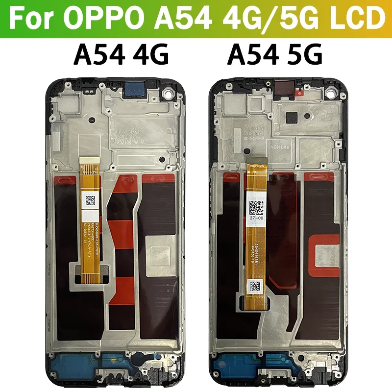 Écran tactile LCD avec châssis, pour Oppo A54 4G CPH2239, Oppo A54 5G CPH2195 OPG02