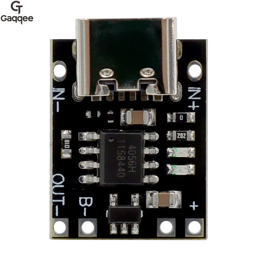 Ultra-Small Lithium Battery Charging Panel 1A Ternary Lithium Battery 3.7V4.2V Charger Module Type-C With Protection Board
