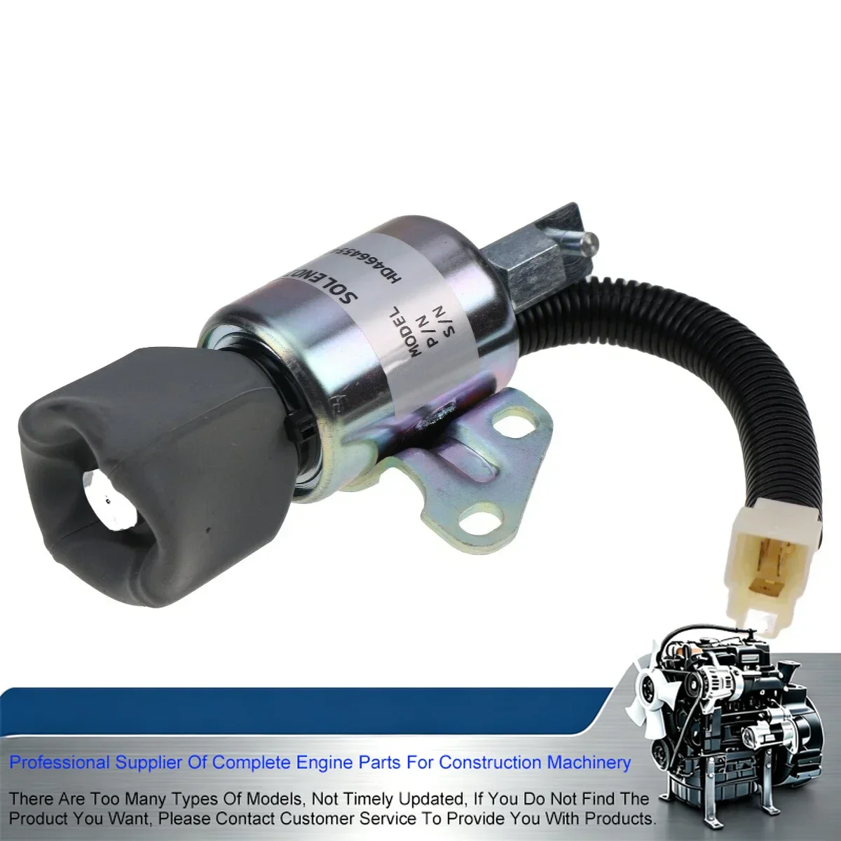 1756ES-12SUC5B1S5 SA-4899-12 SA-5176-12 12V Fuel Shutdown Solenoid Valve For Kubota D722 D902 Z482