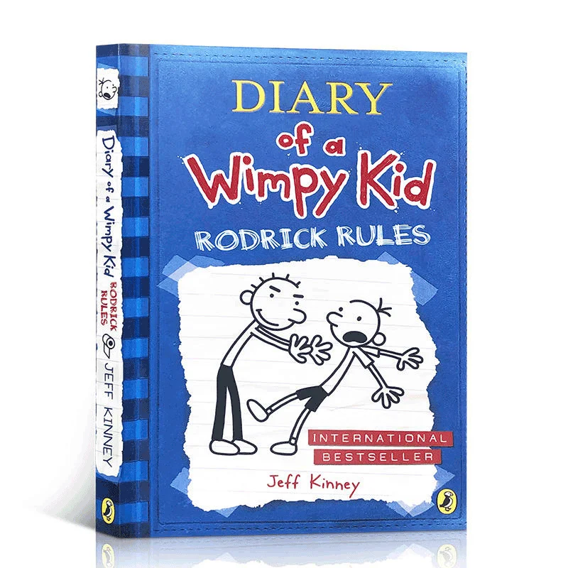 

Детский литературный дневник Wimpy Kid 2, английская книга, детские художественные книги, книги в стиле манга, книги на английском языке, манга, подарки