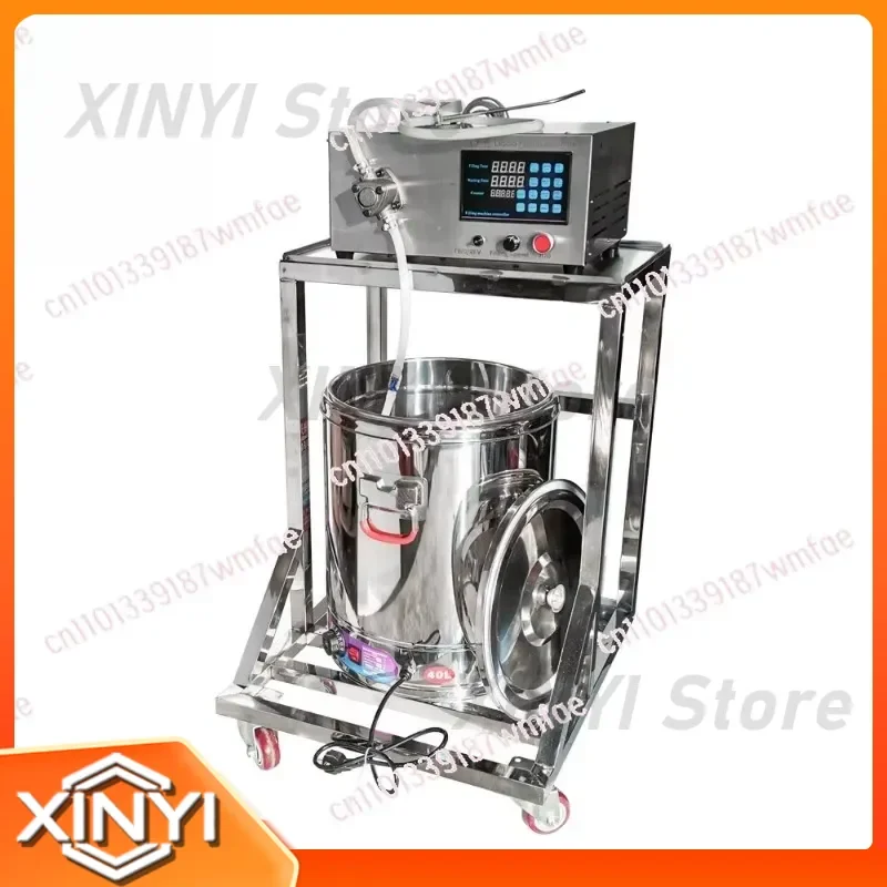 Automatic Scented Candle Wax Filling Machine for Lamp Butter Industrial Single Head LZ-1 Wax Melting Filler Equipment
