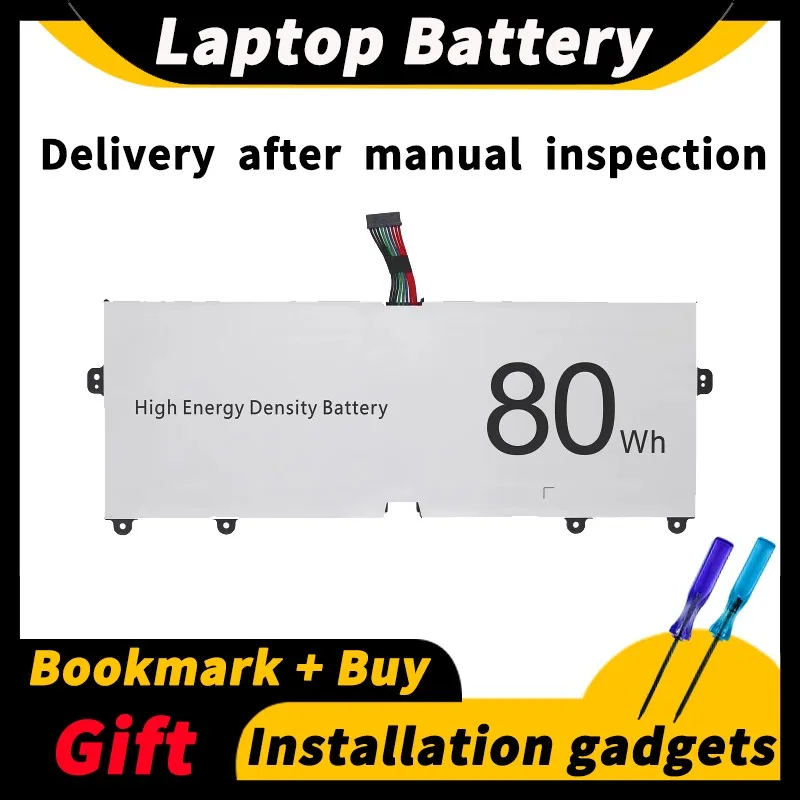 

For LG gram 15Z90N 17Z90N 17Z90P 16Z90P/PC/PG LBV7227E 7.74V 80wh/10336mAh Laptop Battery