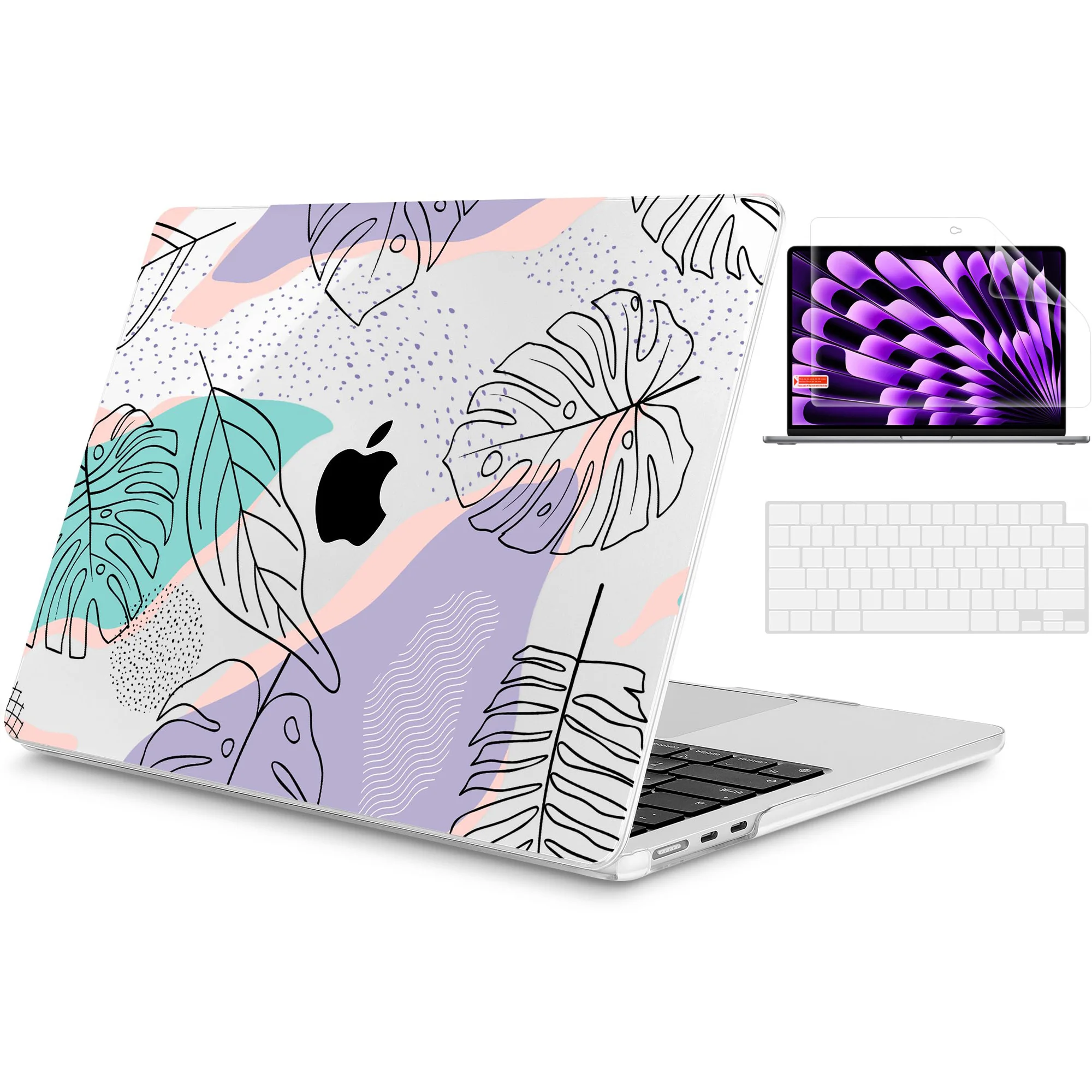 

Laptop Cases for Macbook Pro 14 Case M2 A2779 A2918 2023 Pro 16 Cover M3 M1 Mac Book Air 13 Case 2022 13.6 A2681 Air 15.3 A2941