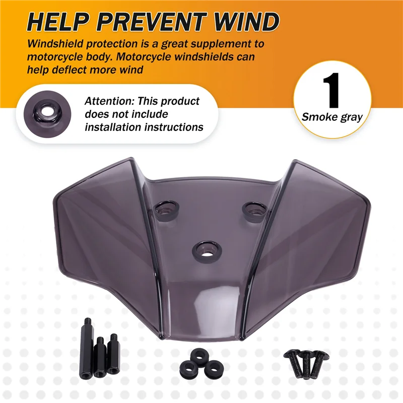 

Precision Motorcycle Windshield Flyscreen For 1290 Super Duke R 2020-2024 Motor Windscreen