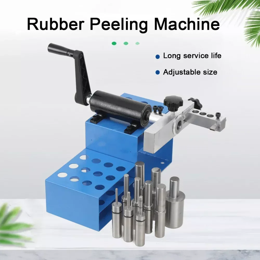 For 2 inch manual Hydraulic Rubber Hose Skiving Tool Hose Skiver Rubber Peeling Skiving Machine