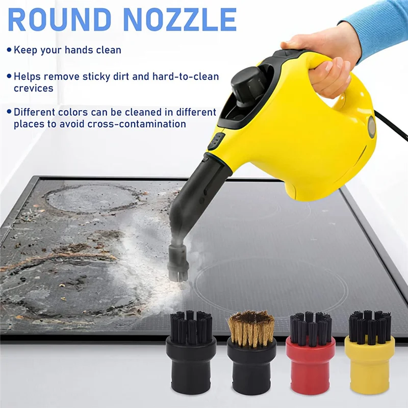 A39M 12 Piece Microfibre Cloth Set, Accessory Compatible For Karcher Steam Cleaner Easyfix SC2 SC3 SC4 SC5