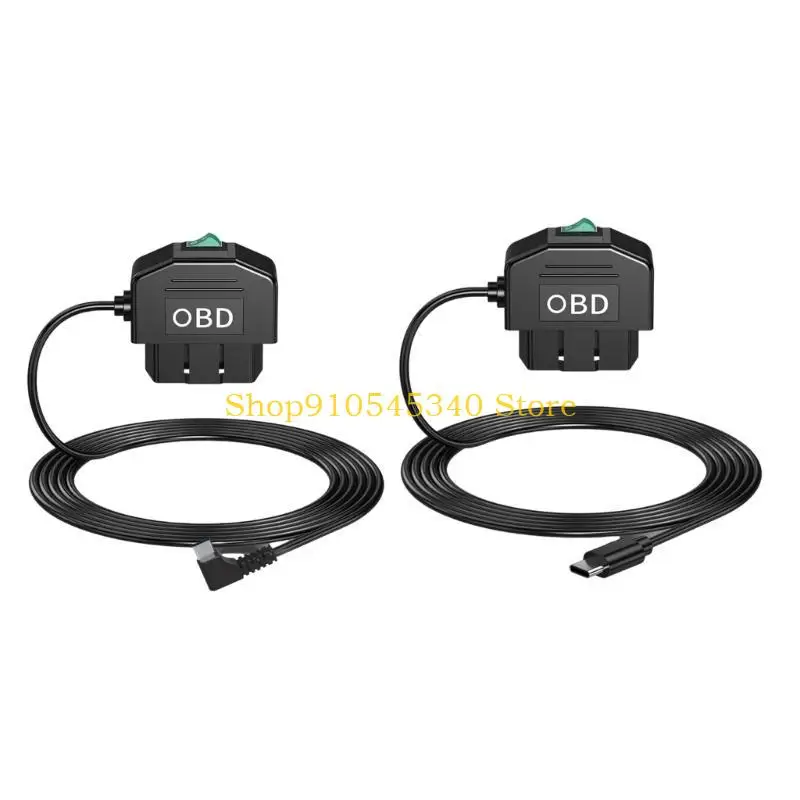 U2JA Reliable OBD Dashboard Camera  Cable with Built In Conversion Modules &  Parking Functionality 12V to 24V Voltage Converter