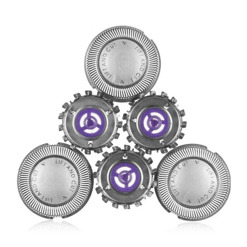 Cabezal de afeitadora de 3 piezas, repuesto de cuchilla para Philips HQ3, HQ4, HQ55, HQ56, HQ6900, HQ6675, HQ6695, HQ920, HQ6970, HQ6690, HQ902