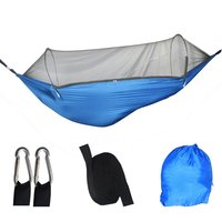 Anti Outdoor Camping Hammock With Mosquito Net And Rain Tent Equipment Supplies Shelters Camp Bed Survival Portable Hammock