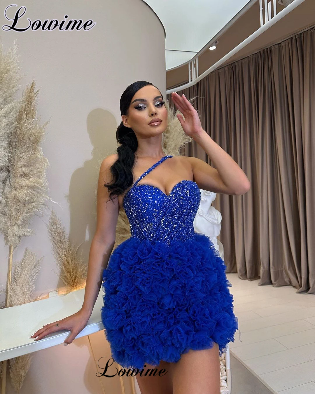 Cute Mini Mermaid Prom Dresses For Teens Sweetheart Royal Blue Homecoming Dresses Graduation Gowns Vestidos De Cóctel Custom