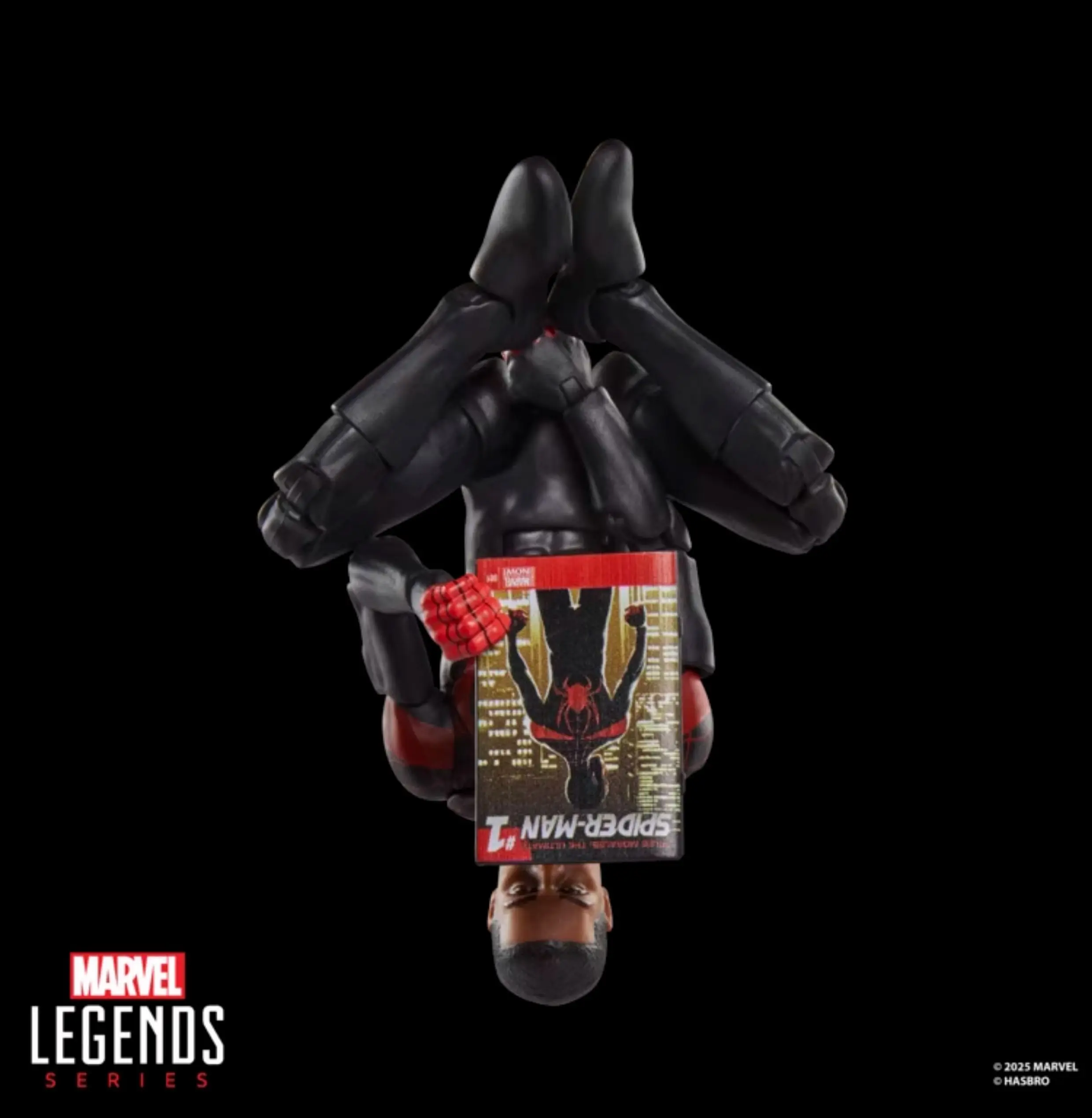 Hasbro Marvel Legends Series Ultimate Miles Morales, boneco de ação colecionável inspirado em quadrinhos do Homem-Aranha em escala de 6 polegadas G1591