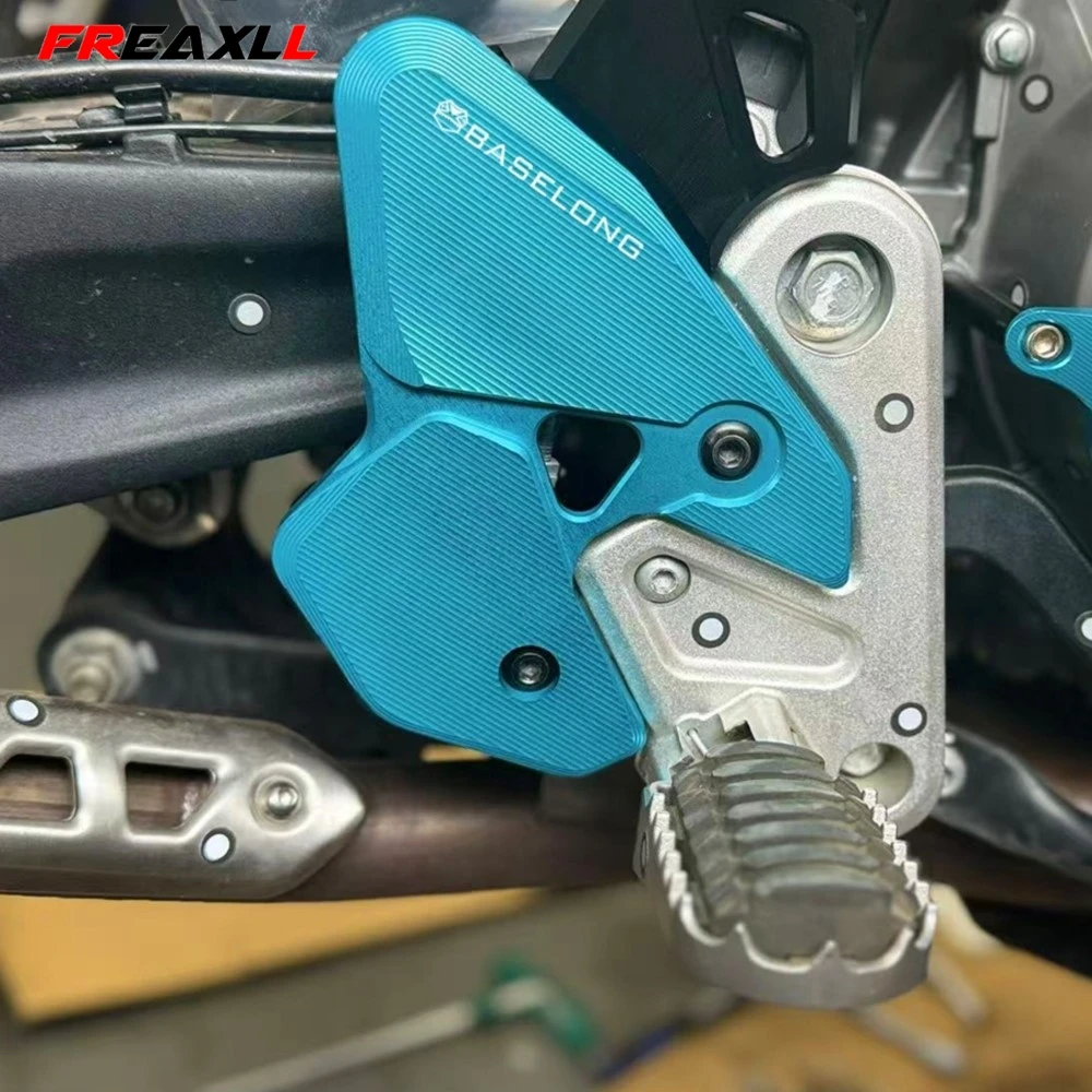 FootPeg Footrest Heel Plates Foot For CFMOTO CF MOTO 450 MT 450MT 450 Ibex 450 800NK 2023-2026 Rest Pegs Pedal Guard 2025 2024
