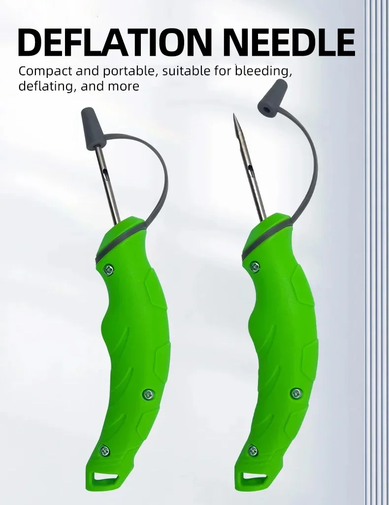 ShareShark Edelstahl-Entgasungsnadel Multifunktionales Fisch-Entgasungs- und Entblutungswerkzeug – Detail 1