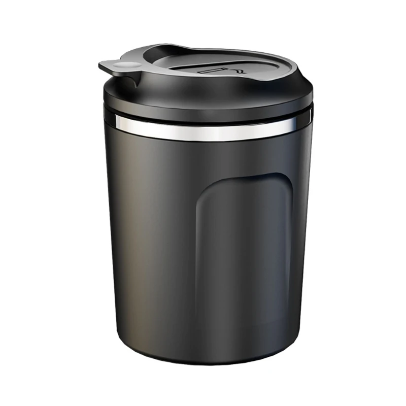 Vehicle Ashtray With Lidded Opening Light, Covered Car Cup Design for Daily Commuting and Parked Car Use Night