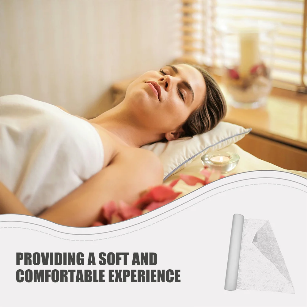 

50 утолщенных одноразовых чехлов для подголовников из мягкого нетканого материала для массажных кушеток, спа-салонов и подставок для ног