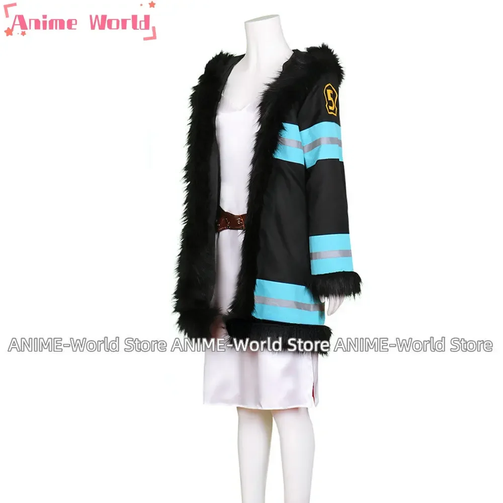 《Custom size》Princess Hibana Uniform Coat Dress Outfit Anime Customize Cosplay Costumes