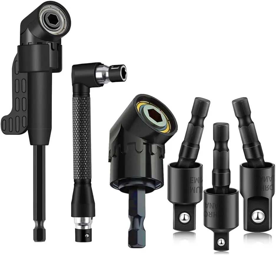 6-Piece Right Angle Drill Bit Accessory Set 105 Degree Batch Corner Screwdriver Corner 1x6-piece combination set