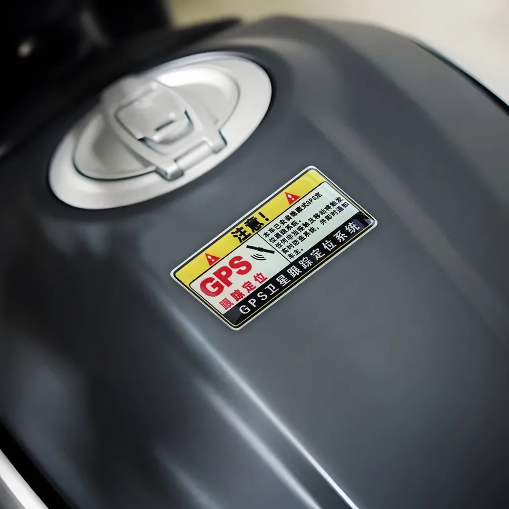 JDM GPS anti-theft warning Car helmet motorcycle Stickers Accessories Automobile Body Window Windshield Bumper Decals for honda