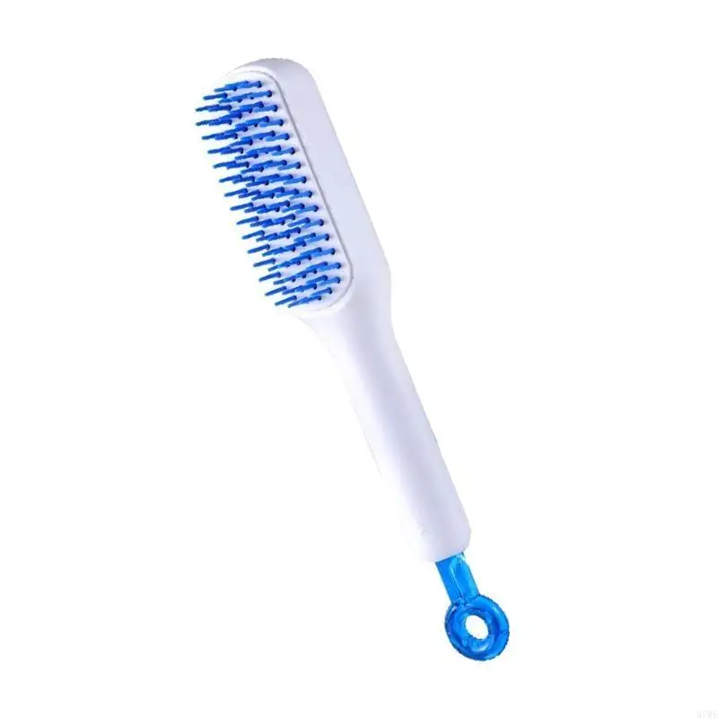 37ME Efficient Dog Grooming Brush for Small Pet Hair Remover with Retractable Handle for Home and Pet Salon Grooming Use