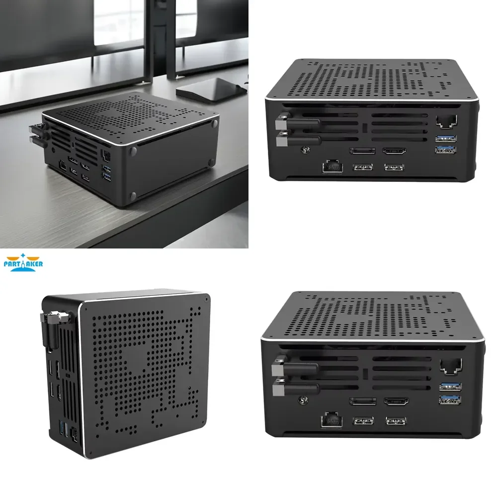 Partaker 10th Gen Mini PC Desktop Computer Core I9 10980HK Xeon E-2176M E-2186M E-2286M Win10 4K UHD NUC Dual DDR4 NVME WiFi