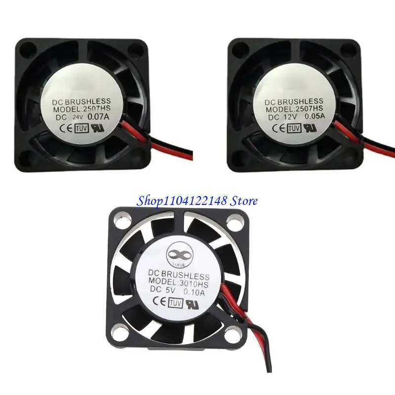 P9FA 2507 Mini Micro Brushless Cooling Fan High Compatibility Repair Replacement