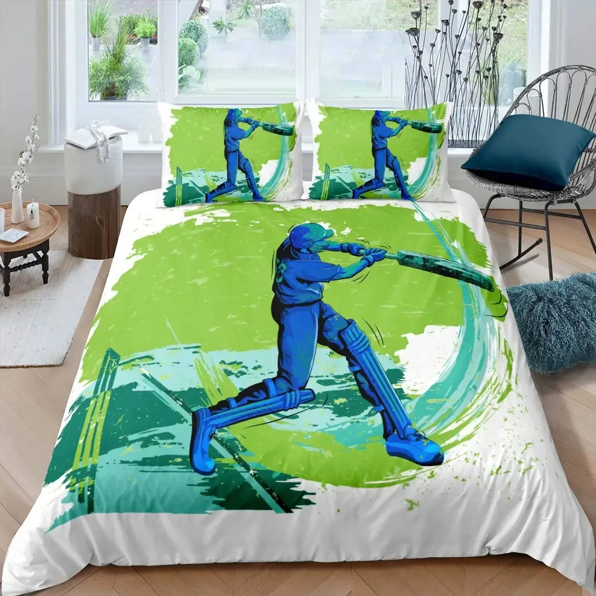 Golf Print Duvet Cover Set Black Camo Bedding Set Camouflage Comforter Cover Sports Themed Bedding,Golf Balls Gaming Quilt Cover