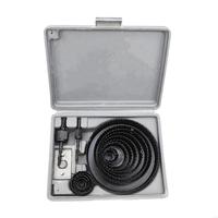 920L 18pcs Woodworking 19-127mm Hole and Drill Bits Set with Carrying Case for Precise Cutting DIY and Home Projects