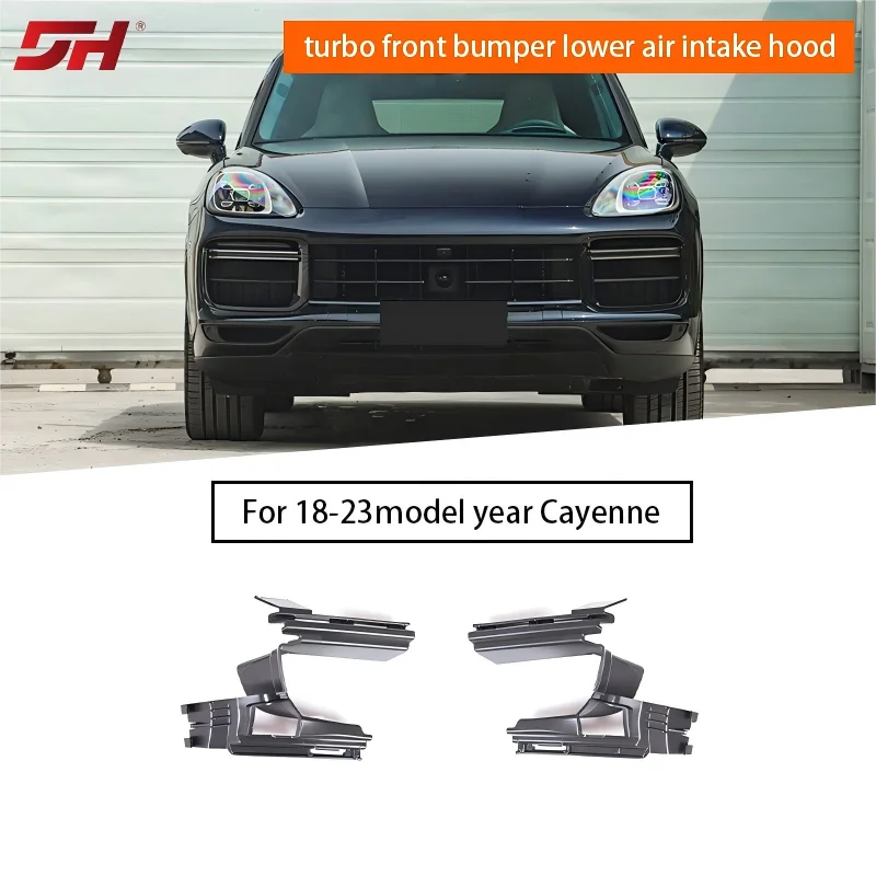 

Car Front Bumper Air intake Hood Suitable for Porsche Cayenne 9Y0.1 Turbo 2018-2023 9Y0807959AOK1 9Y0807960AOK1