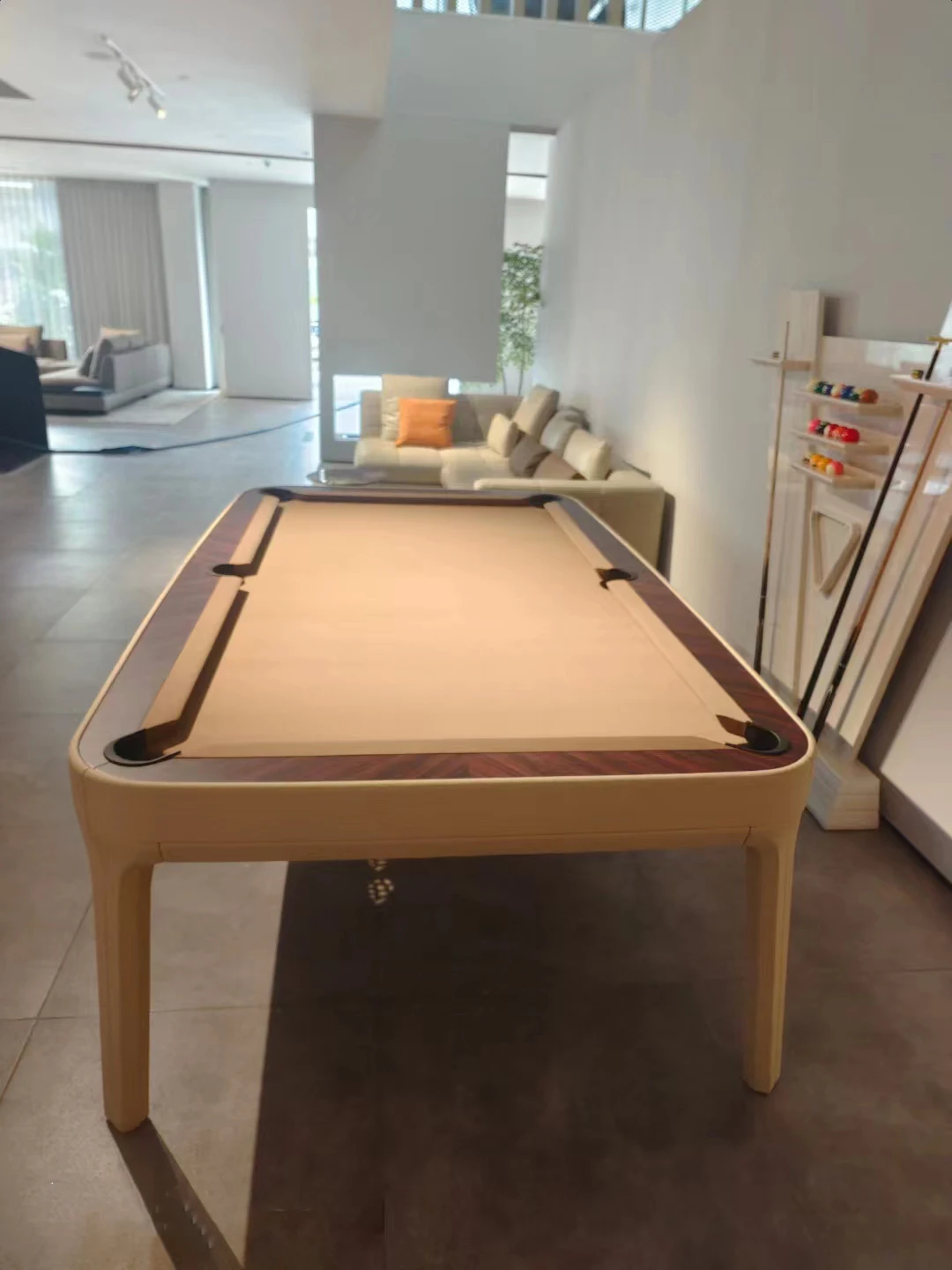 طاولة بلياردو احترافية تجارية مخصصة بطول 8 أقدام و9 أقدام مع مجموعة كاملة من ملحقات طاولة البلياردو