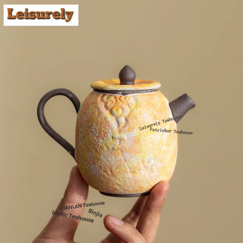 

175ML Rock Mineral Cloud Teapot Zen Tea Infuser Pot Tea Maker Kettle With Ball Hole Teaware Ornaments Accessories Drinkware Gift