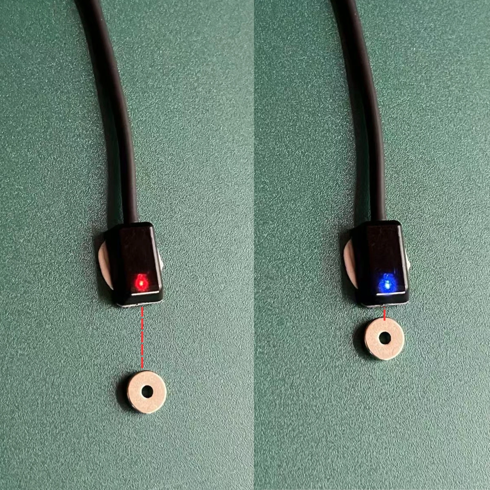 Bafang BBS01 BBS02 BBSHD Motor Power Cut Off Brake Sensor,3-Pin Brake Cut-Off Sensor with LED Indicator Light for Electric Bike