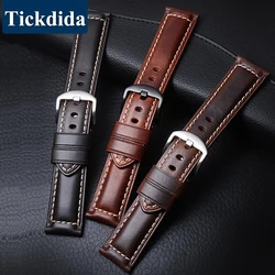 High Quality Genuine Leather Watch Strap 20mm 22mm Watchband Quick Release Men Women Watch Band for Huawei Watch GT 2 GT 3 Pro 4