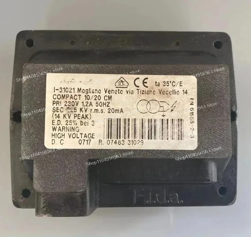 

Single and double stage ignition high-voltage package 1 * 8KV FIDA transformer 8/20PM 10/20CM COMPACT8/30CM