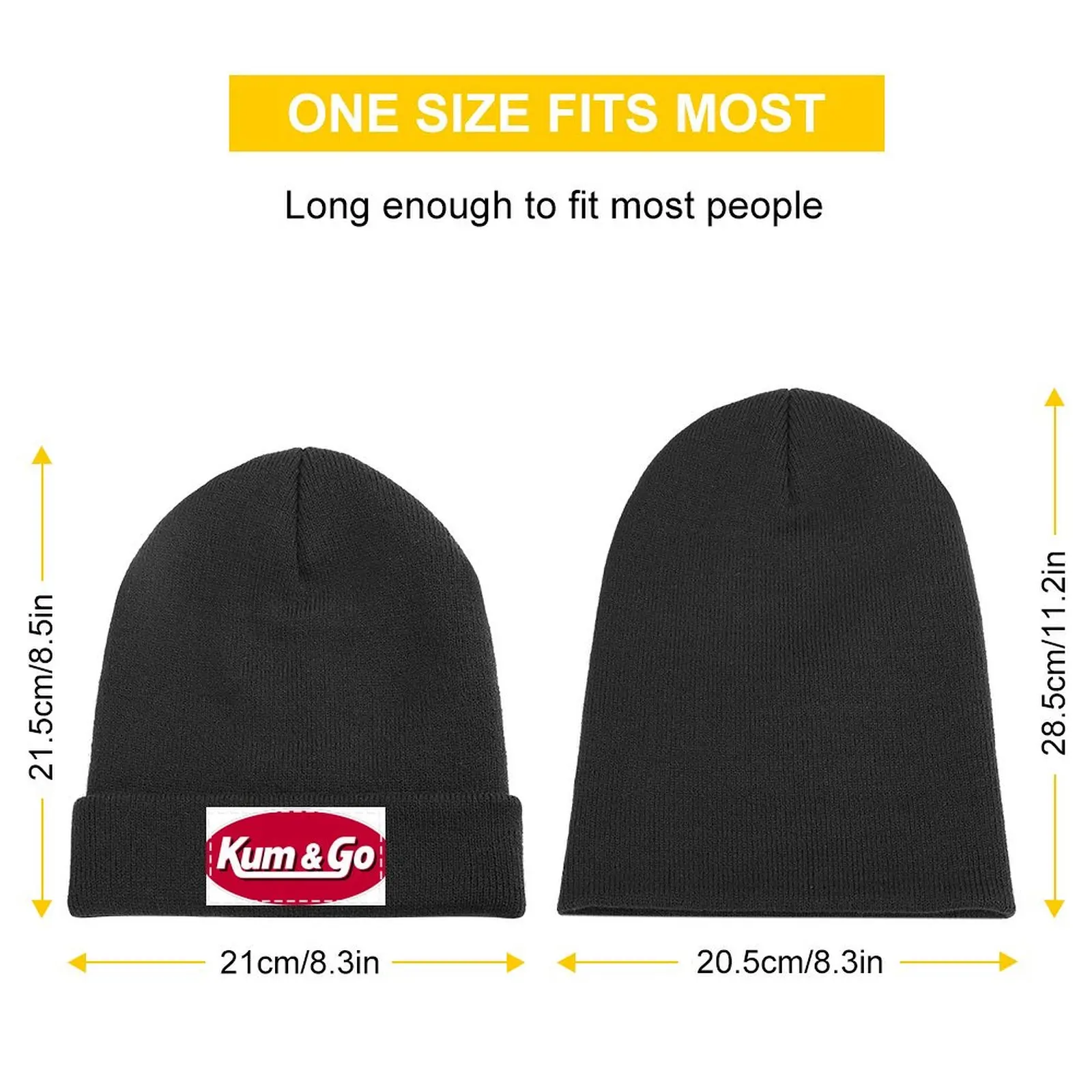 Kum And Go Logo T-Shirt Knitted Cap Sun Cap Luxury Hat funny hat custom Hat Baseball For Men Women's