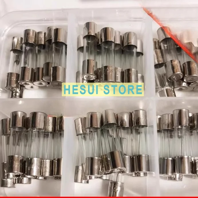 6*30 أنبوب زجاجي فيوز ولاعة السجائر للسيارة F250V3.15A 3A 4 5 6 6.3 7A 8A 10A