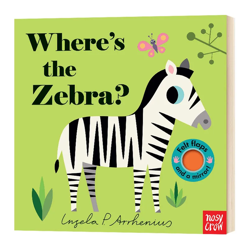 

Where's the Zebra, Baby Children's books aged 1 2 3, English picture book 9780763699147