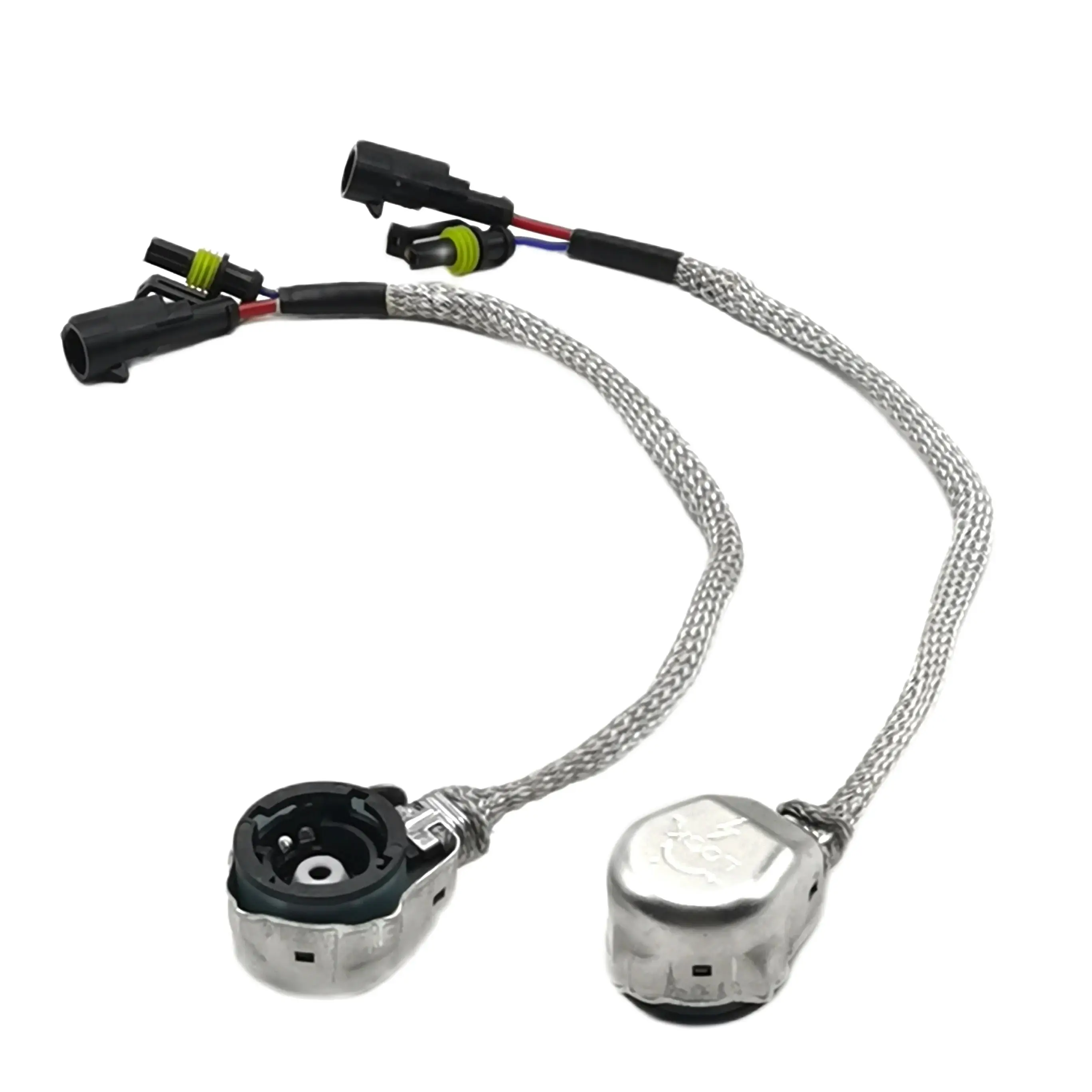 

Aluminium D2S D4S Socket Adaptor 12V AC Xenon Converter Wire Cable Connector Relay Harness for HID Headlights Car Lamps