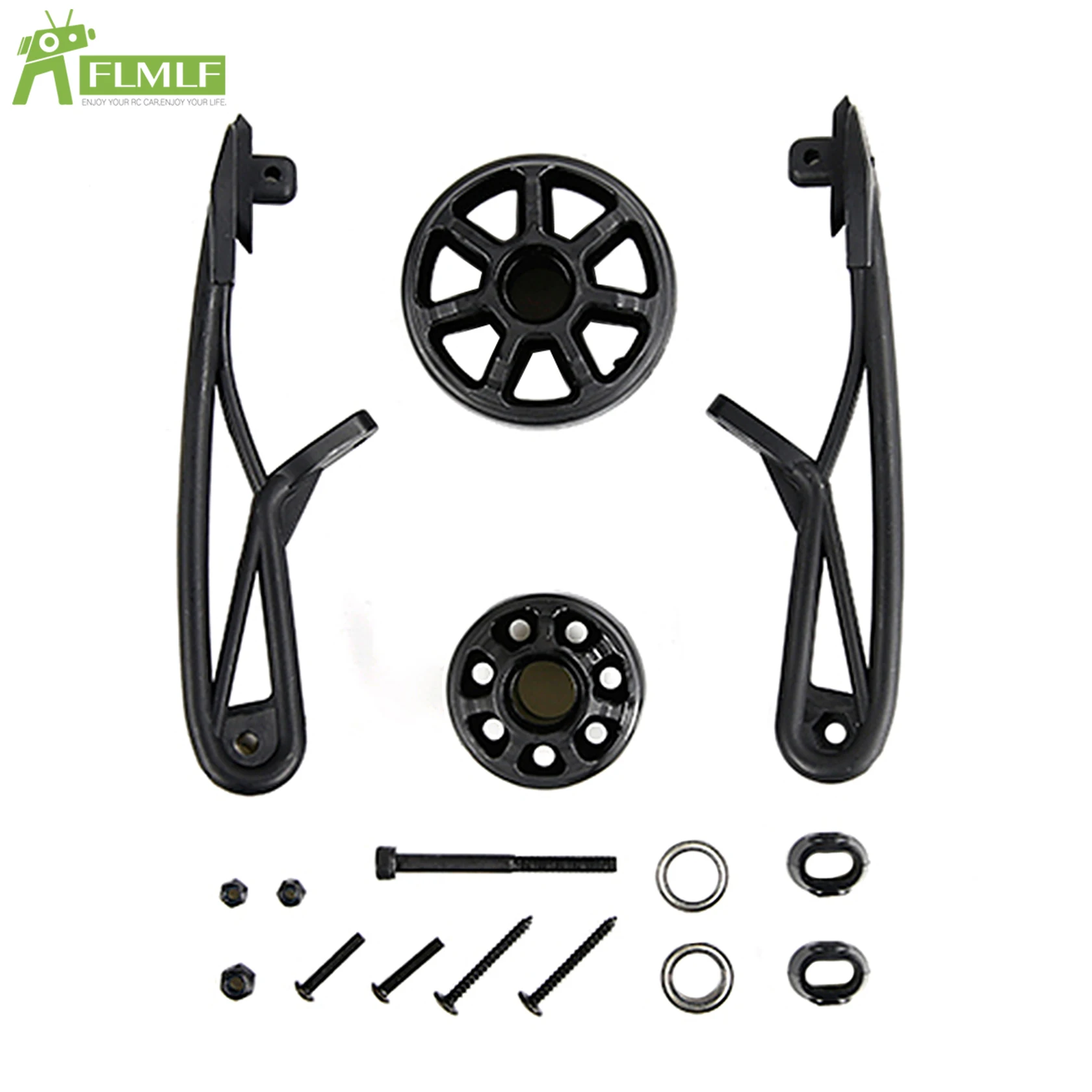 พลาสติกด้านหลังหางล้อชุด Fit สําหรับ 1/8 HPI Racing Savage XL FLUX ROFUN ROVAN TORLAND Monster Brushless รถบรรทุก Rc รถอะไหล่ของเล่น